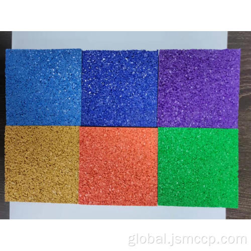 Outdoor Colored Flooring EPDM Rubber Granules